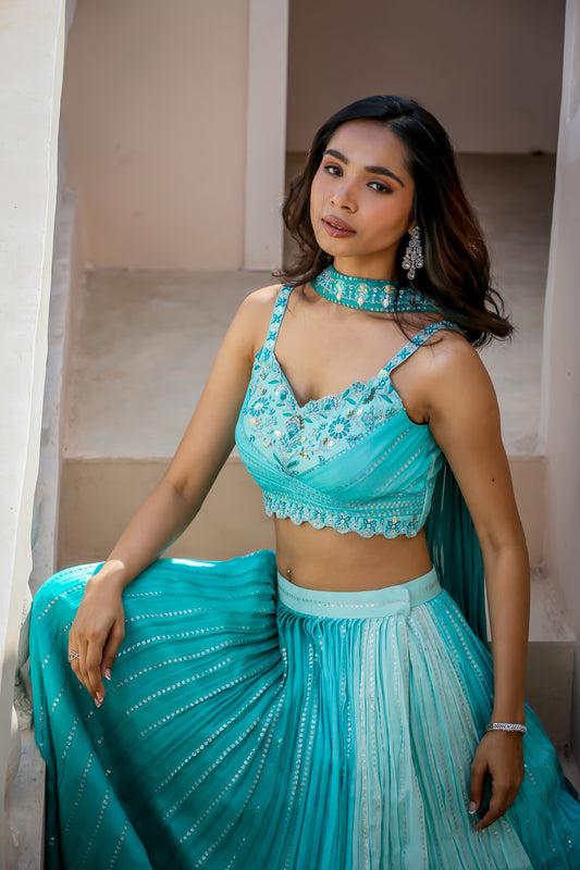 Badal Lehenga choli