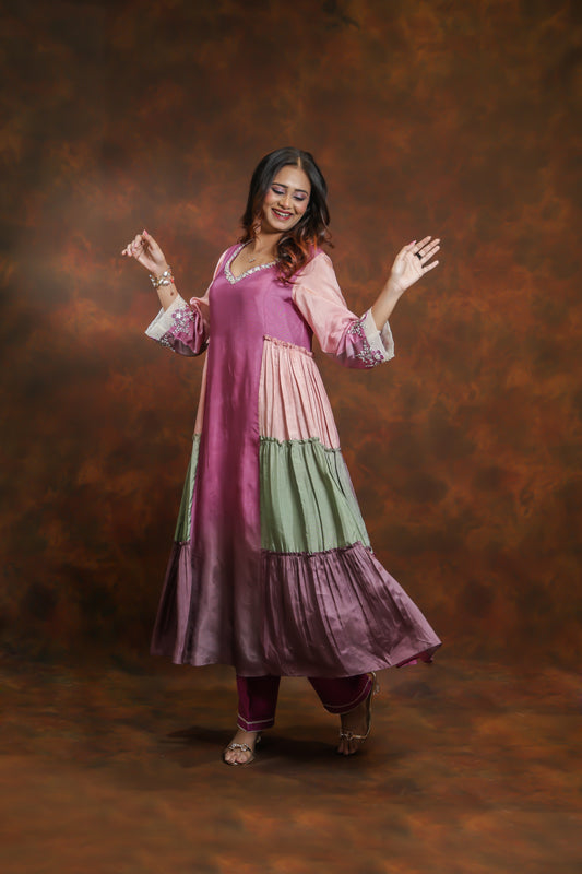 Shading dress,pant with dupatta