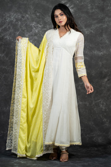 Jasmine anarkali set