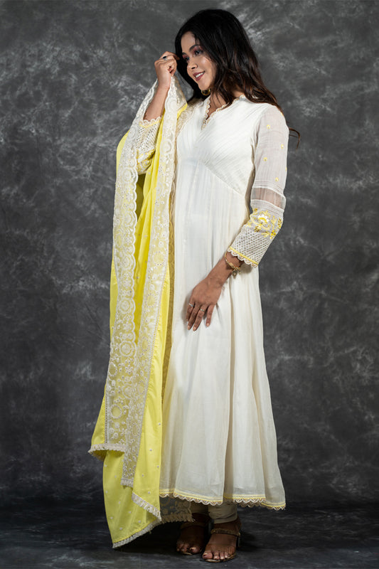 Jasmine anarkali set